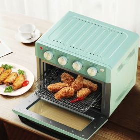 Modern Space Saving Countertop Kitchen Convection Toaster Oven Air Fryer - Teal