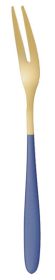 Creative Household 304 Stainless Steel Western Food Fruit Fork (Option: Blue Gold Fruit Fork 304)